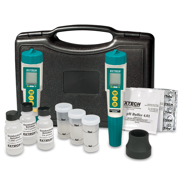Extech EC510 ExStik II pH/Conductivity Temperature Meter Kit # EC510