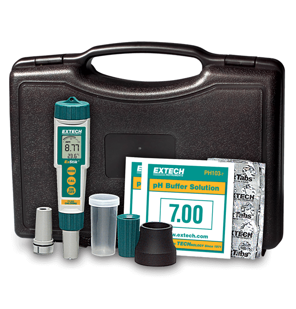 Extech EX800 ExStik 3-in-1 Kit (CL, pH, Temp) # EX800