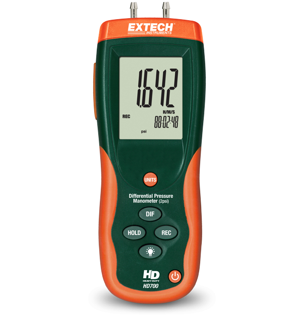 Extech HD700 Manometer with Software, 2 PSI # HD700