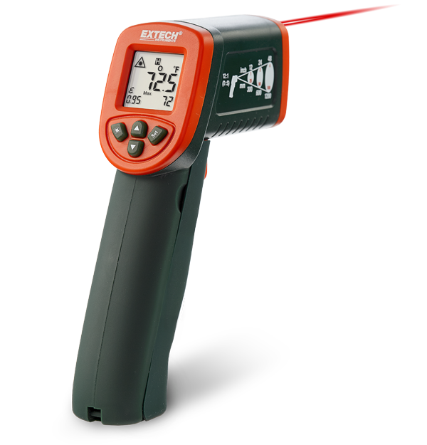 Extech IR267 Thermometer IR Mini w/Type K # IR267