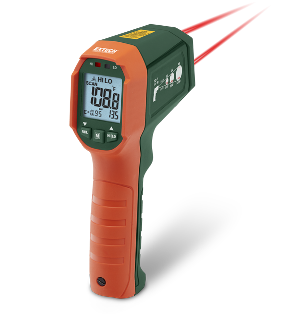Extech IR320 Thermometer IR, Waterproof # IR320