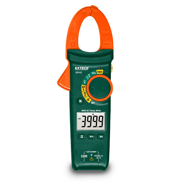 Extech MA440 Clamp Meter, 400A AC w/NCV # MA440