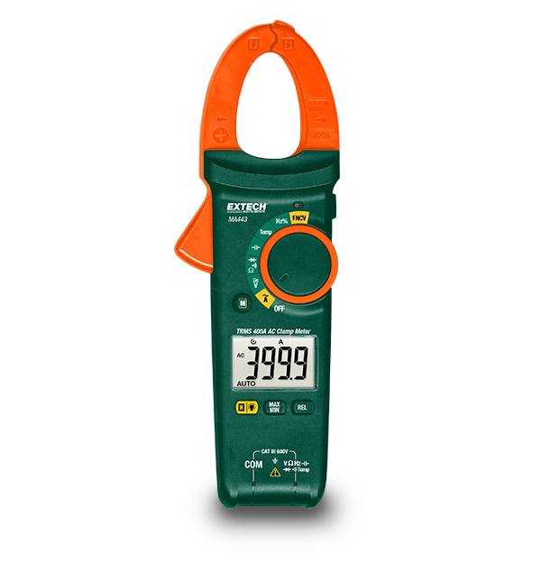 Extech MA443 Clamp Meter, 400A TRMS AC w/NCV # MA443