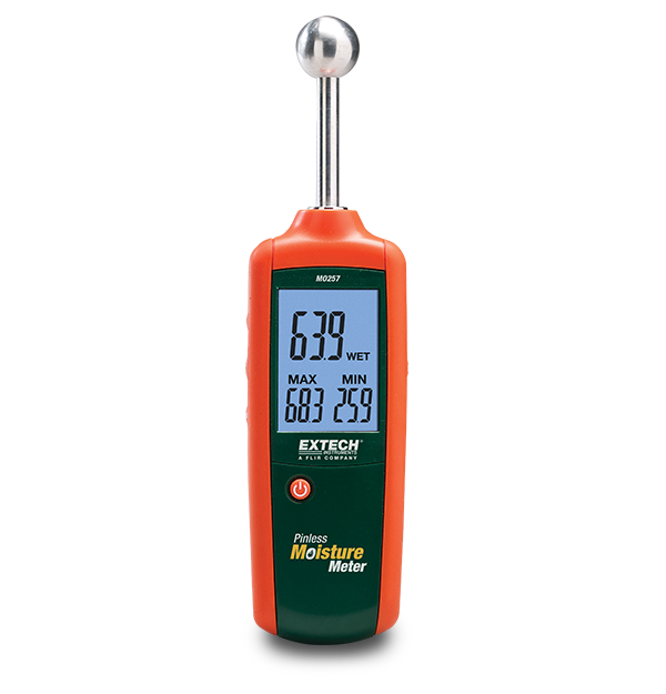Extech MO257 Moisture Meter, Pinless # MO257