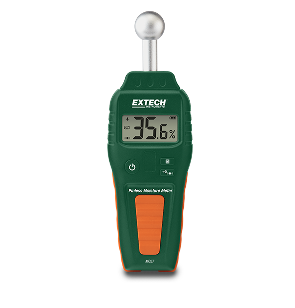 Extech MO57 Moisture Meter, Pinless with Ball Sensor # MO57
