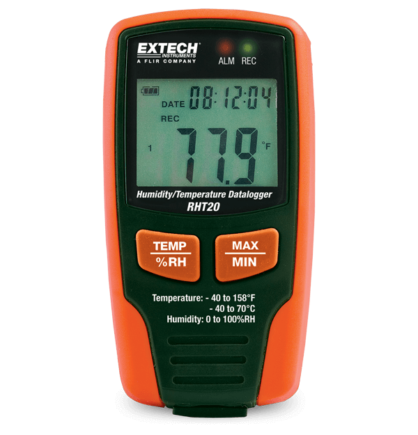 Extech RHT20 Humidity & Temperature Datalogger w/LCD # RHT20