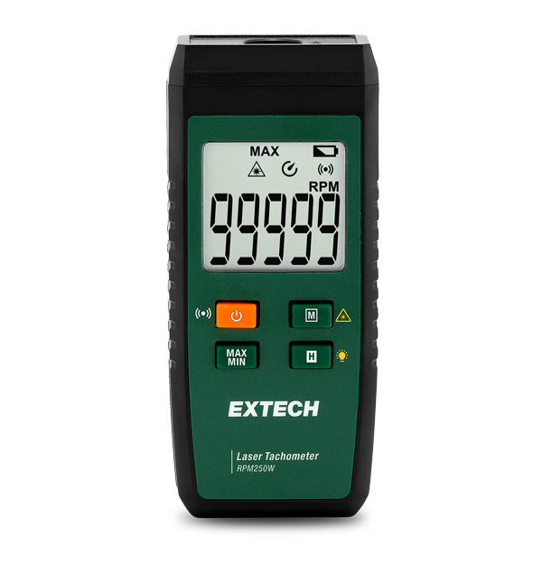Extech RPM250W Tachometer with Connectivity to Exview App # RPM250W