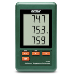 Extech SD200 3 Channel Temperature Datalogger