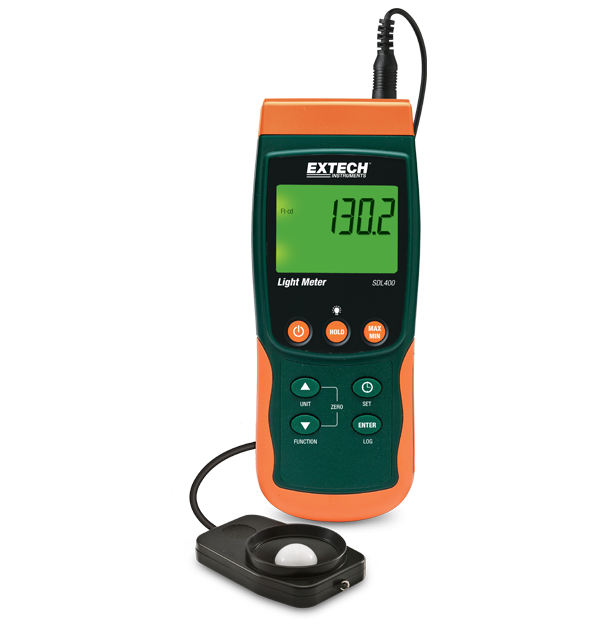 Extech SDL400-NIST Light Meter SD Logger w/NIST # SDL400-NIST
