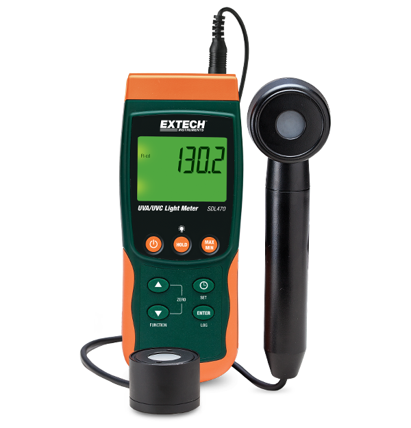 Extech SDL470-NISTL Uva/Uvc Light Meter/Datalogger with Limited NIST # SDL470-NISTL