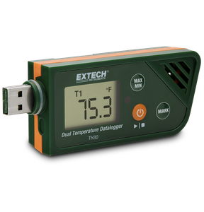 Extech TH30 Dual Temperature Datalogger USB Includes TP830