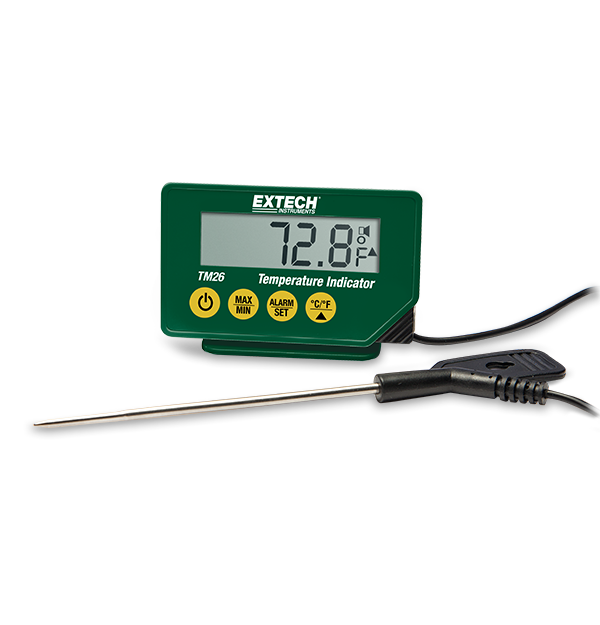 Extech TM26 Nsf Waterproof Food Thermometer w/Stainless Probe # TM26