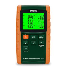 Extech TM500 12 Channel Thermocouple Datalogger # TM500