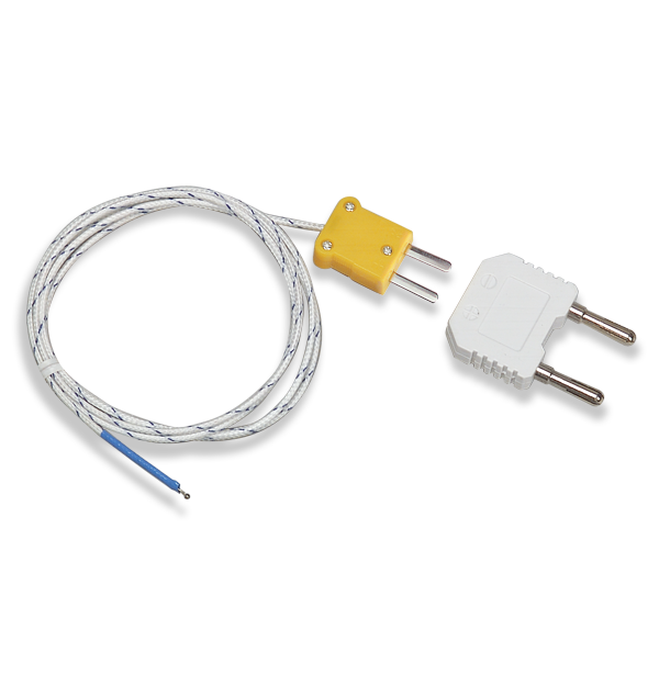 Extech TP873 Probe, Temp, K Beadwire w/Banana Plug Adaptor # TP873