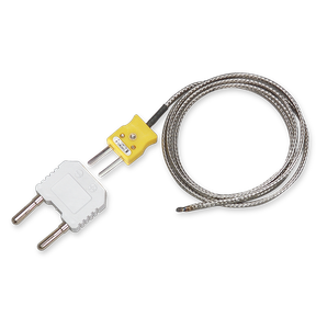 Extech TP875 Bead Wire High Temp Probe 1000 F w/Banana Plug Adaptor
