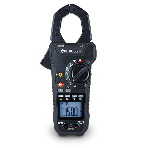 FLIR CM78-PV CAT III 1500V Solar Clamp Meter with METERLiNK Connectivity # CM78-PV