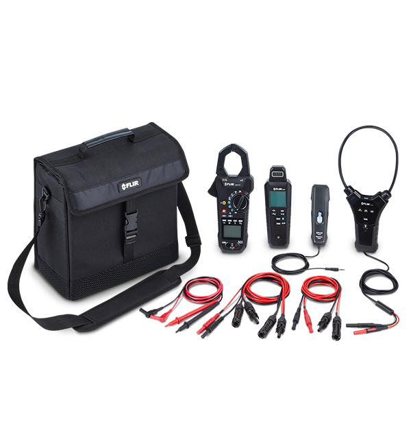 FLIR PV-KIT-1 Solar Troubleshooting Kit with Clamp, Irradiance Meter and Test Leads # PV-KIT-1