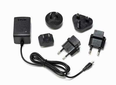 FLIR T911630ACC Power Supply for Camera, 15 w/3 a (Exx, T5xx, T8xx, GF7x)