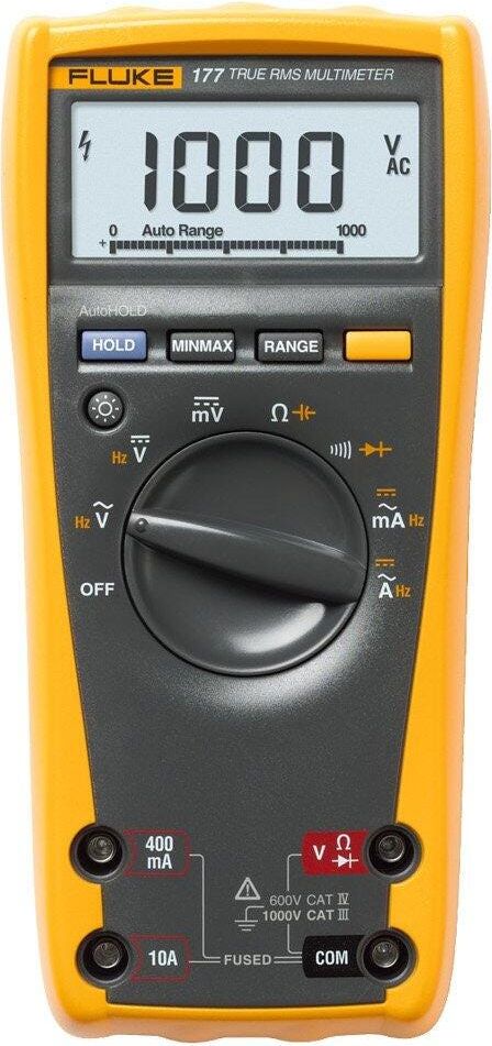 Fluke 177 ESFP TRMS Multimeter with Backlight # FLUKE-177 ESFP