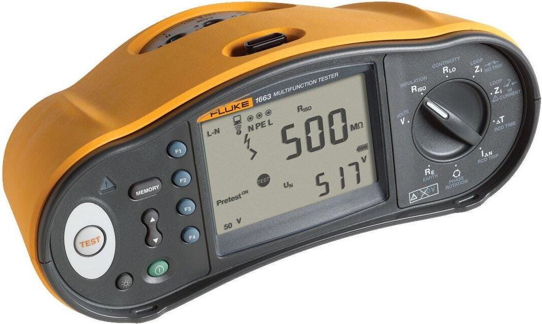 Fluke 1663 Installation Tester with RCD Type B (US) # FLK-1663 US
