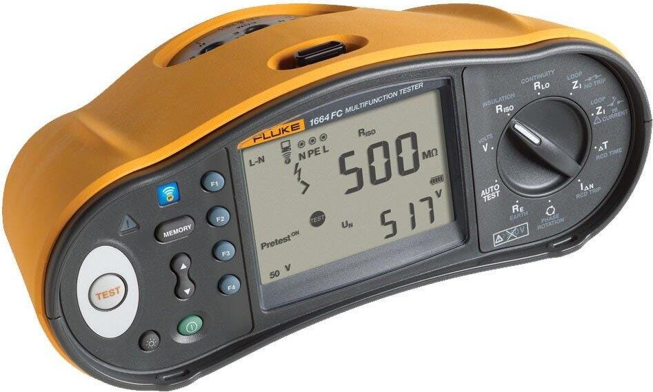 Fluke 1664FC US Connect Installation Tester with Insulation Pre-Test, US # FLK-1664FC US