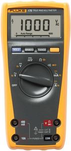 Fluke TP175E Twistguardtm Test Probes, 2 mm dia Probe Tips with 4 mm Adapters # TP175E