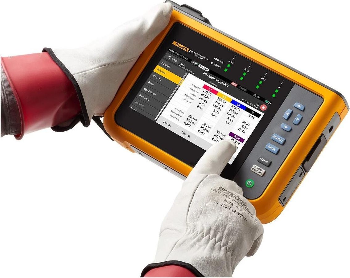 Fluke Power Quality Analyzer with 1 Yr Premium Care Std # FLUKE-1775/FPC