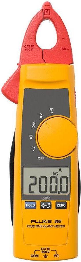 Fluke 365 Detachable 200A TRMS AC/DC Clamp # FLUKE-365