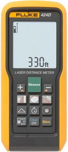 Fluke 424D Laser Distance Meter - 100 M/330 ft MAX