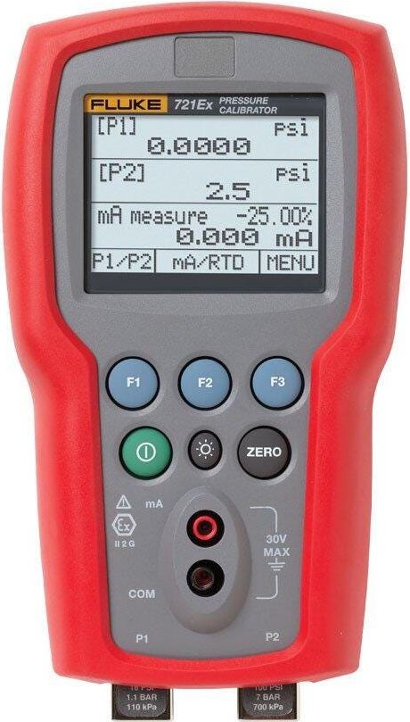 Fluke 721EX-1603 Dual Sensor Pressure Calibrator, 16 PSIG, 300 PSIG # FLUKE-721EX-1603