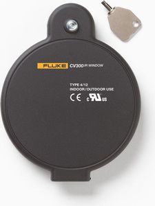 Fluke CV301 3 in (75 mm) IR Window, Security Key Door Latch