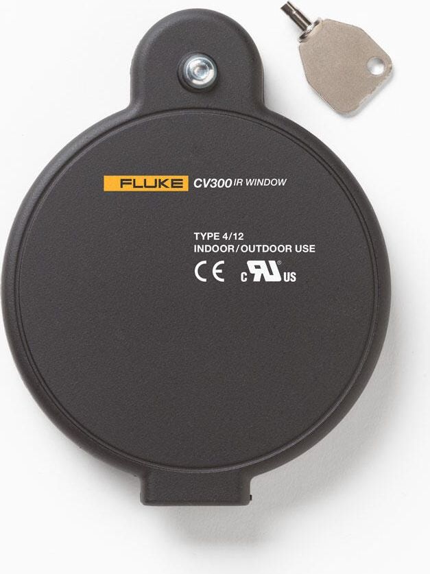 Fluke CV301 3 in (75 mm) IR Window, Security Key Door Latch # FLUKE-CV301