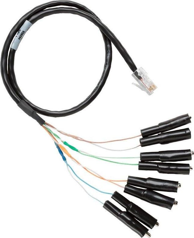 Fluke RJ45 to 8-Clip Test Leads for CableIQ and MS2 # CLIP-SET