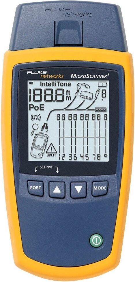 Fluke LinkIQ Kit with MS2-100 Cable Verifier for RJ45 & Coax # LIQ-KIT-MS2-100
