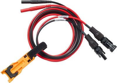Fluke 393 FC Clamp Meter and TLPV1 MC4 Test Leads Bundle