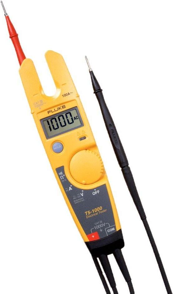 Fluke T5-1000 USA CAL Electrical Tester, Flat, Calibration Traceable with Data # T5-1000 USA CAL