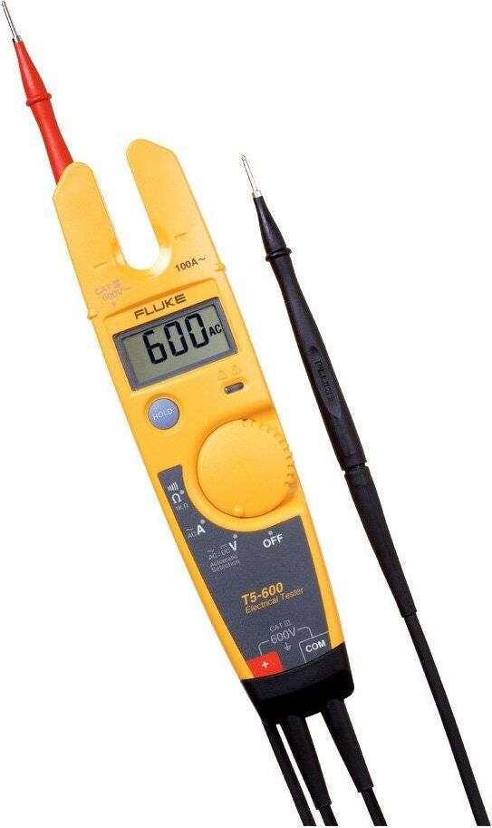 Fluke T5-600 CAL Electrical Tester, Flat, Calibration Traceable with Data # T5-600 CAL