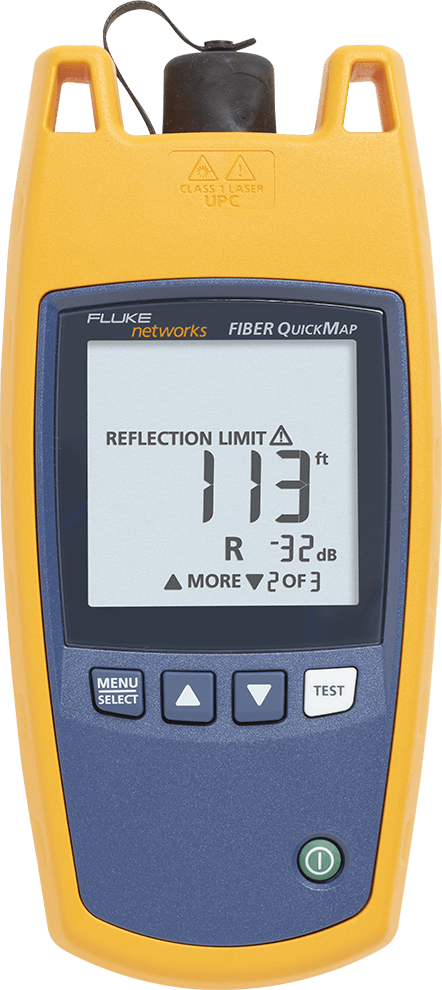 Fluke Fiber Quickmap Kit, Multimode Fault Finder # FQM-100-M