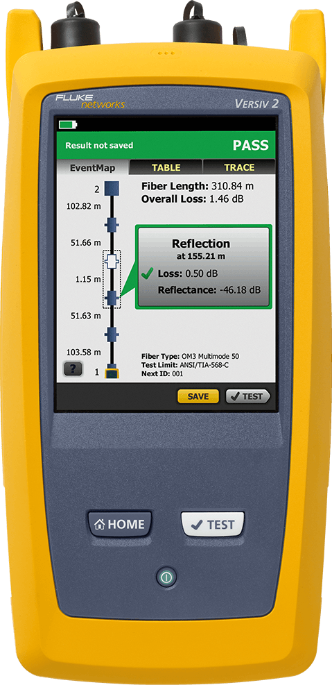 Fluke OFP Hdr OTDR Inspections, Wi-Fi & 1 Yr Gold (1310, 1550 Nm) # OFP2-200-SI/GLD