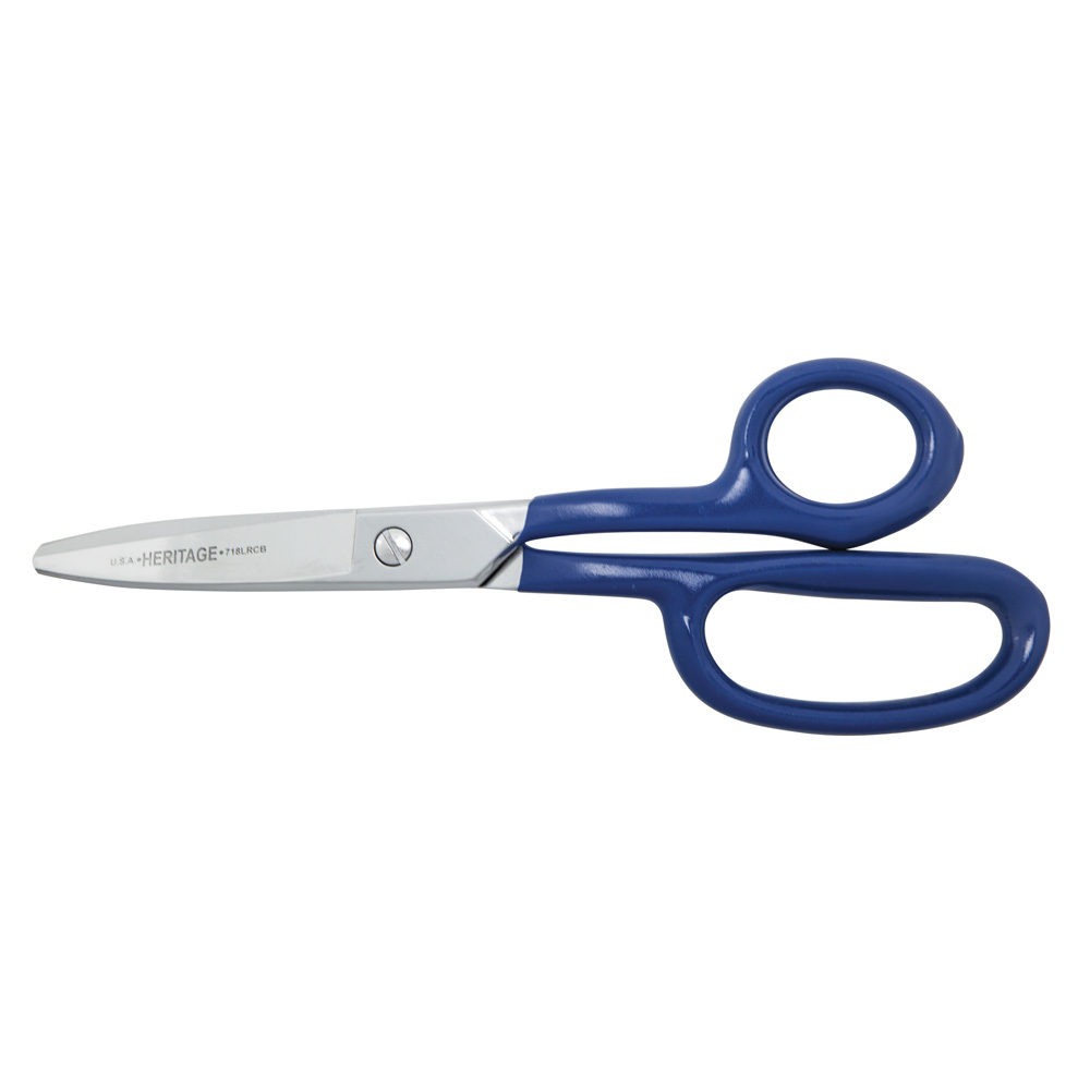 Klein HD Carpet Shear w/Ring, Curved, Blunt, 9-Inch # G718LRCB