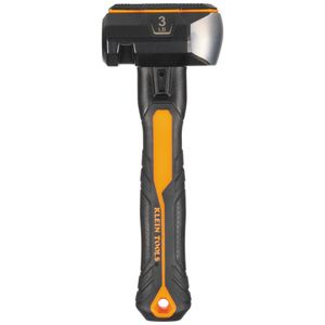 Klein Fiberglass Handle Wedge Sledge Hammer, 3-Pound # H80603