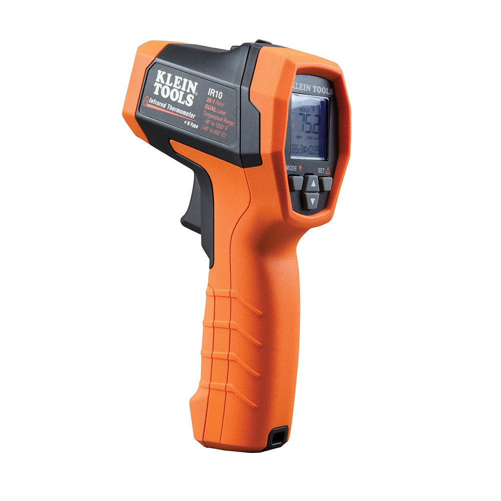 Klein Dual-Laser Infrared Thermometer, 20:1 # IR10