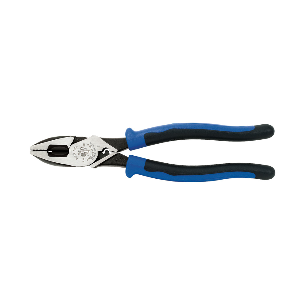 Klein Lineman's Pliers, Fish Tape Pull/Crimping, 9-Inch # J2000-9NECRTP