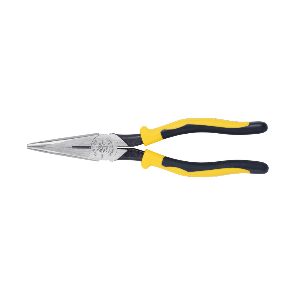 Klein Pliers, Needle Nose Side-Cutters, 8-Inch # J203-8
