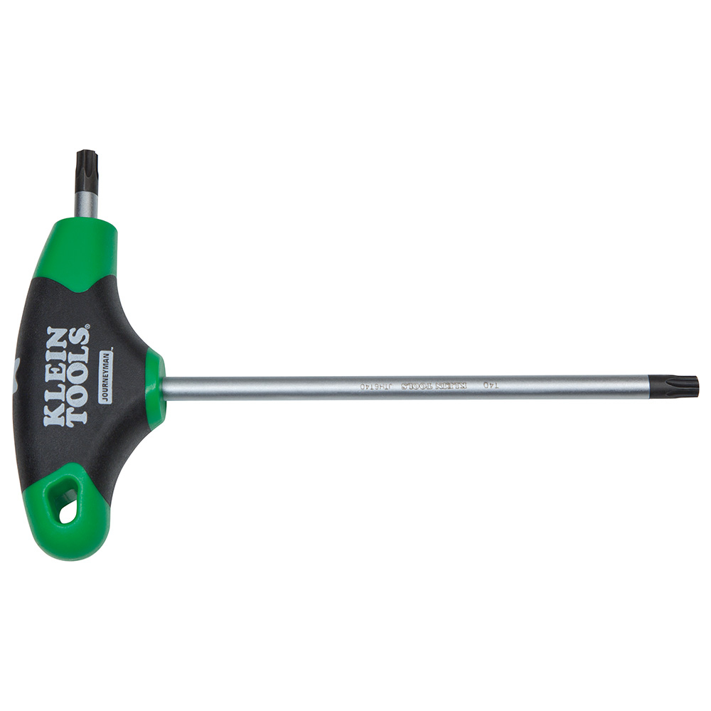 Klein T40 Torx Hex Key, Journeyman T-Handle, 6-Inch # JTH6T40