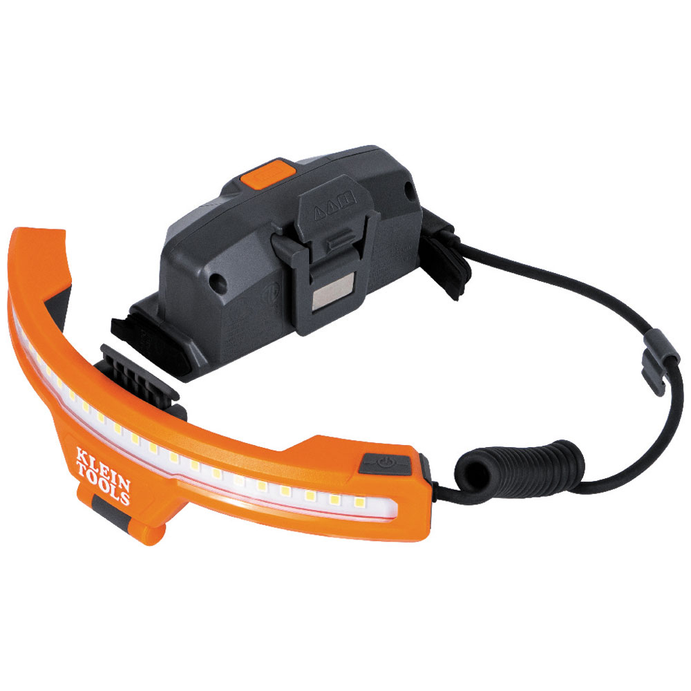 Klein Wide-Beam Headlamp with Mount for Hard Hat # KHH56308