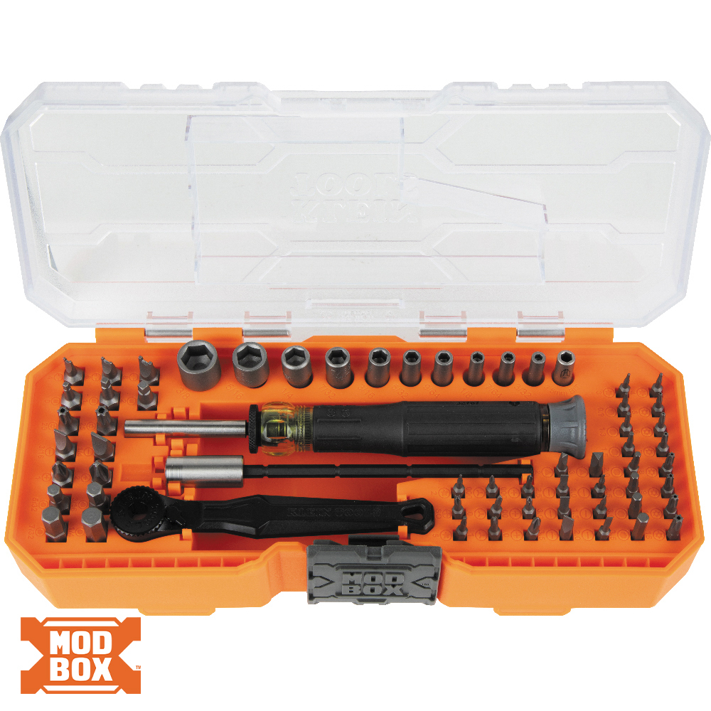 Klein Precision Ratchet and Driver System, 64-Piece # 32787