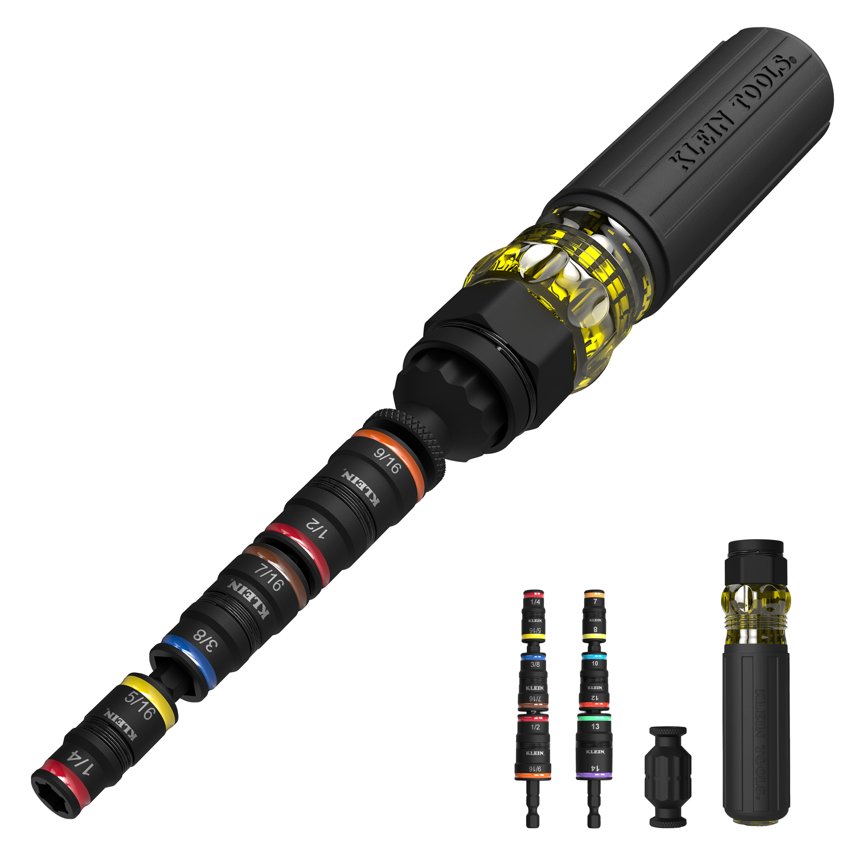 Klein 14-in-1 Impact Rated Flip Socket Set # 32914HD