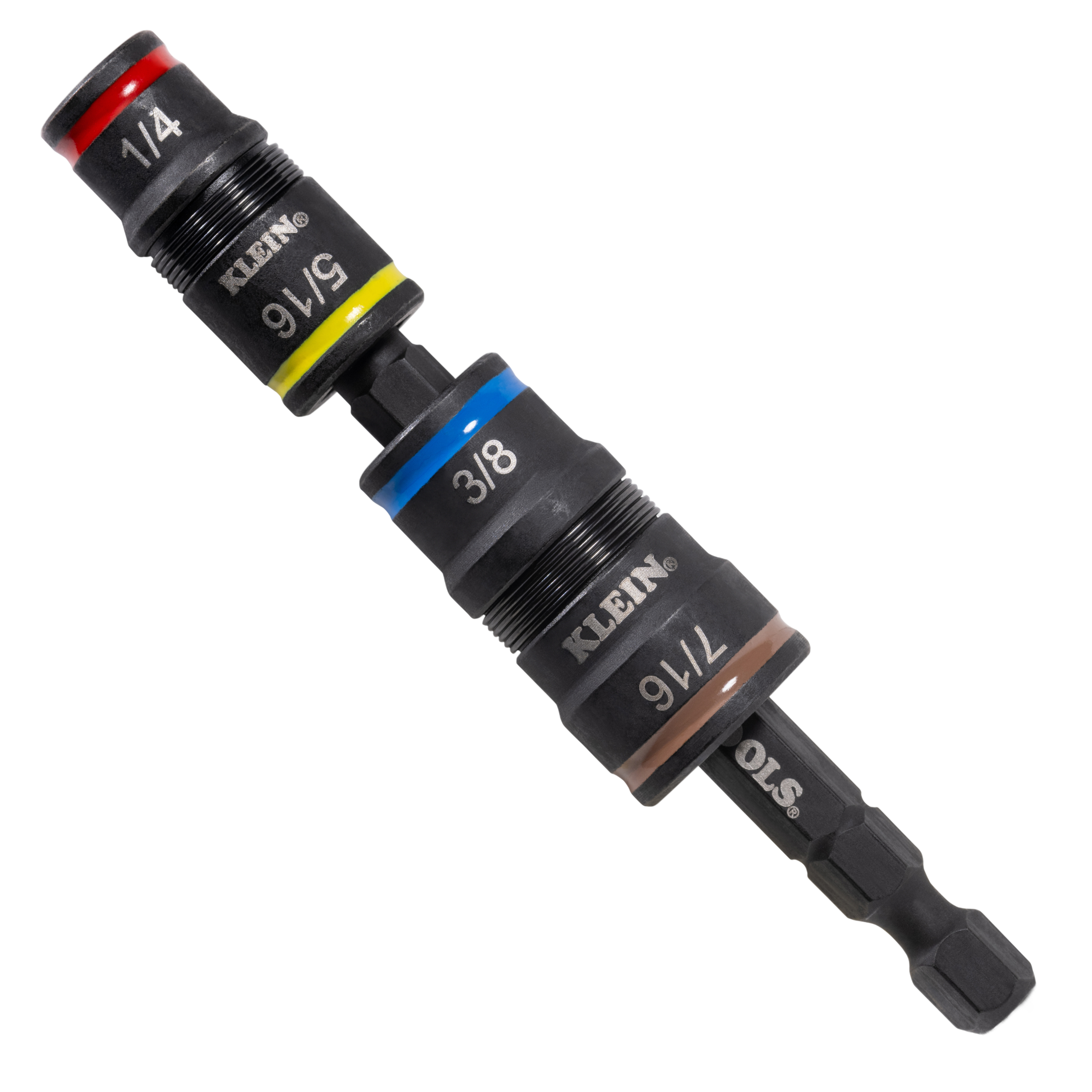Klein 5-in-1 Impact Rated Flip Socket Set # 32932
