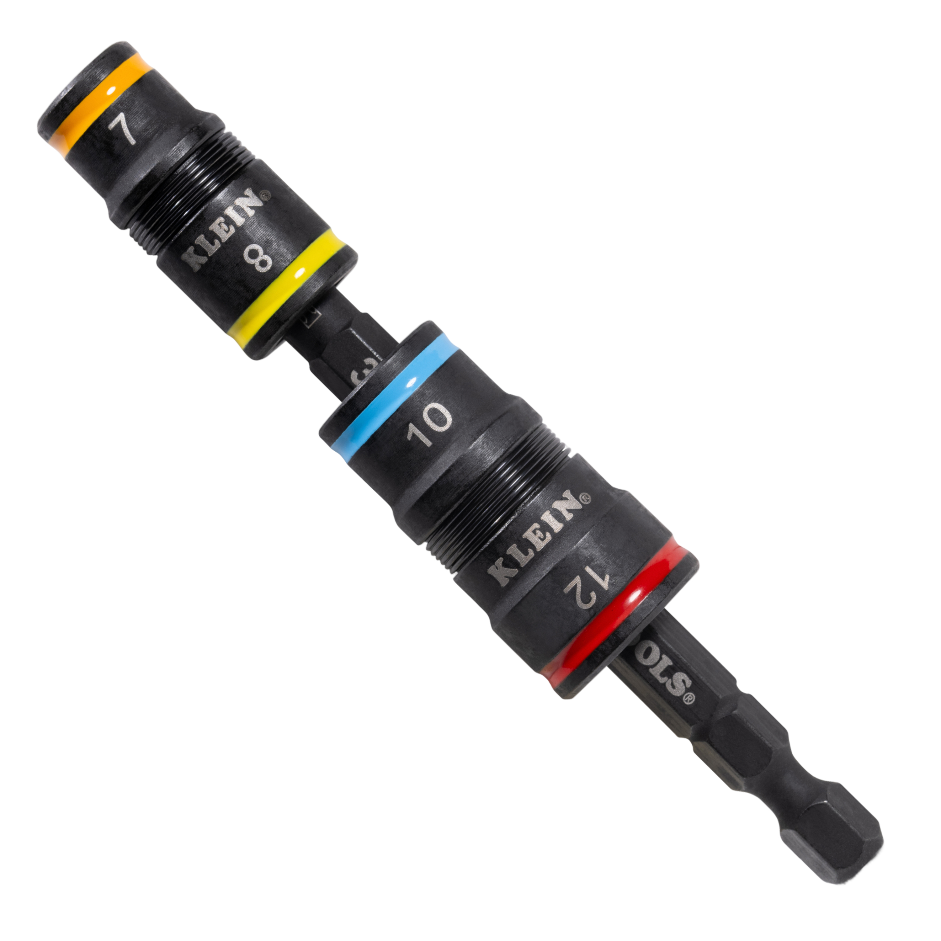 Klein 4-in-1 Impact Rated Flip Socket Set, Metric # 32932M